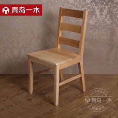 青岛一木 北欧系列 全实木 橡木餐椅