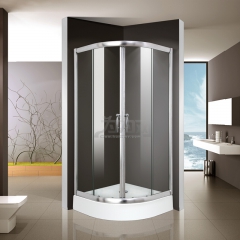 鼎豪淋浴房 两固两移圆弧淋浴房 D-A02 平方米