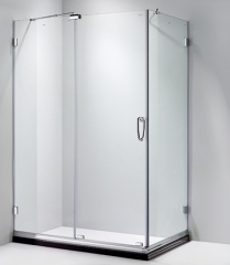 朗斯 利玛E31淋浴房 定制 L型 方形 钢化玻璃 防爆膜
