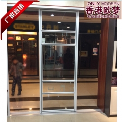 香港欧梦 玻璃移门 隔断门